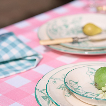 Тарелка плоская с полями &amp;quot;Яблони&amp;quot; #