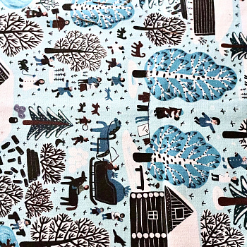 Скатерть. Серия Деревня. Зима, Соня Уткина #