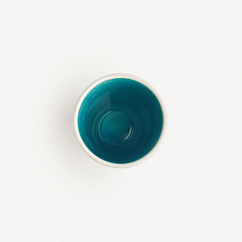 Стакан &amp;quot;Лазурь белая&amp;quot; #