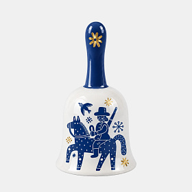Колокольчик Всадник синий