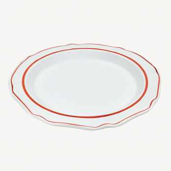 Тарелка &amp;quot;Нерль. Ягодная&amp;quot; Брусника (тонкая отводка) #