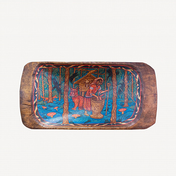 Корыто &amp;quot;Баба Яра и кот Баюн&amp;quot; #