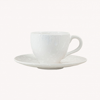 Чайная пара Изящная &amp;quot;Снег&amp;quot; #