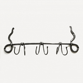 Вешалка кованая