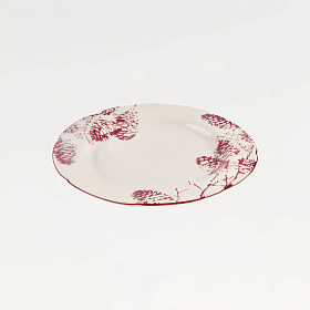 Тарелка плоская &quot;Снегирь&quot;