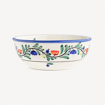 Тарелка глубокая без полей &amp;quot;Черника&amp;quot; #