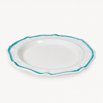 Тарелка &amp;quot;Нерль. Ягодная&amp;quot; Жимолость (широкая отводка) #