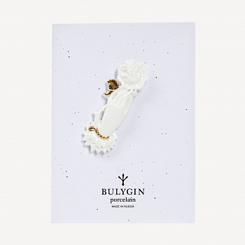 Брошь Роза в руке #