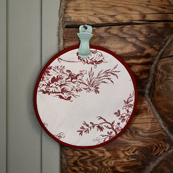 Прихватка круглая #