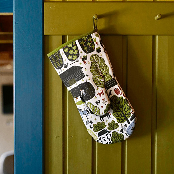 Прихватка-варежка. Серия Сельская жизнь. Белая деревня, Соня Уткина #