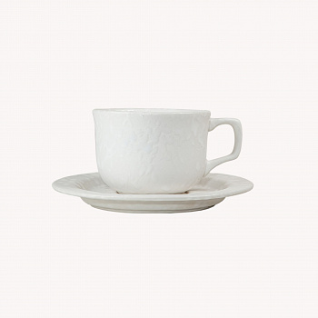 Чайная пара Классическая &amp;quot;Снег&amp;quot; #