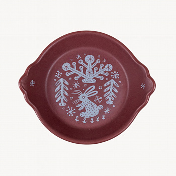 Тарелка лодочка «Заяц» #