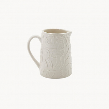 Ваза-кувшин &amp;quot;Дивы&amp;quot; белая матовая #