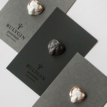 Брошь Львица #