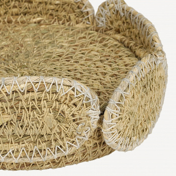 Набор подставок под чашки (джут) #