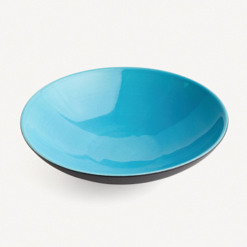 Тарелка Сфера &amp;quot;Лазурь черная&amp;quot; #
