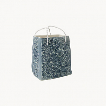 Ваза-пакет &amp;quot;Дивы&amp;quot; светло-синяя #