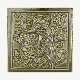 Изразец старорусский сюжетный №15