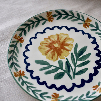 Тарелка плоская &amp;quot;Луга&amp;quot; #