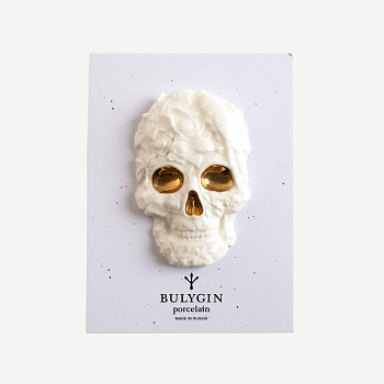 Брошь Череп большой #