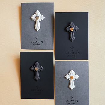 Брошь Крест #