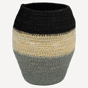 Корзина плетёная декоративная (джут) #