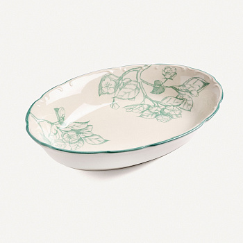 Салатник овальный &amp;quot;Яблони&amp;quot; #