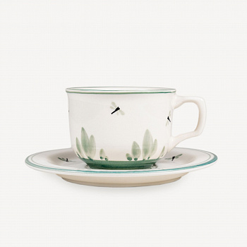 Чайная пара классическая &amp;quot;Кот Тихон&amp;quot; #