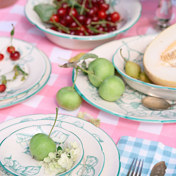 Блюдо овальное &amp;quot;Яблони&amp;quot; #