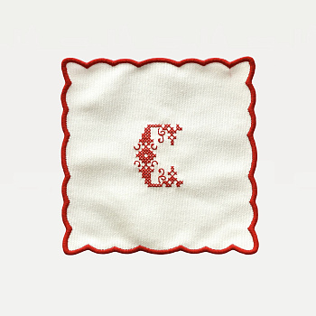 Салфетка под стакан &amp;quot;Костер&amp;quot; (коллекция Алфавит) #