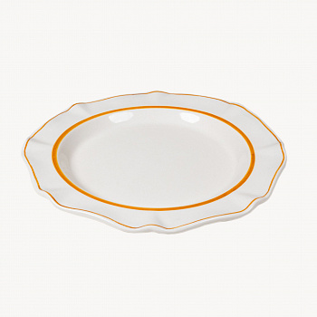 Тарелка &amp;quot;Нерль. Ягодная&amp;quot; Морошка (тонкая отводка) #