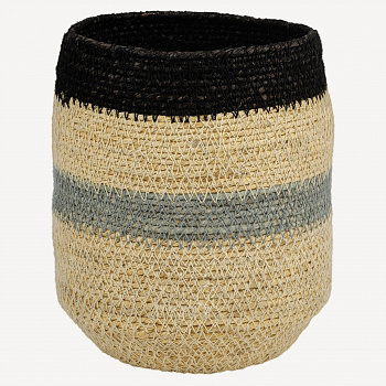 Корзина плетёная декоративная (джут) #