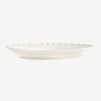 Блюдо овальное &amp;quot;Деревня&amp;quot; #