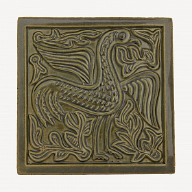 Изразец старорусский сюжетный №8