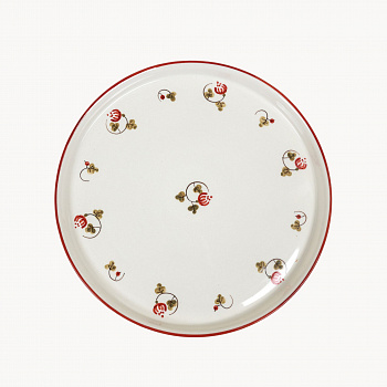 Тарелка с бортом (Модус) &amp;quot;Шиповник&amp;quot; #