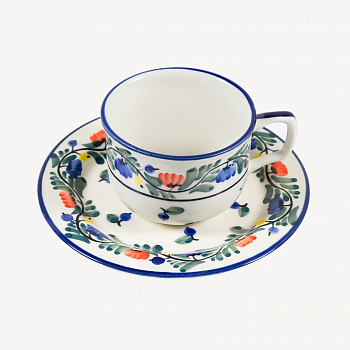 Чайная пара классическая &amp;quot;Черника&amp;quot; #