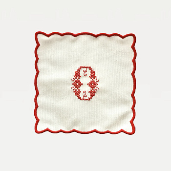 Салфетка под стакан &amp;quot;Костер&amp;quot; (коллекция Алфавит) #