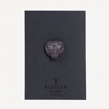 Брошь Львица #