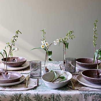 Ланчмат с вышивкой #