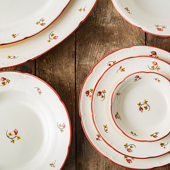 Тарелка суповая &amp;quot;Шиповник&amp;quot; #