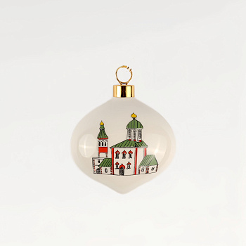 Ёлочная игрушка Форма 2. Храмы #