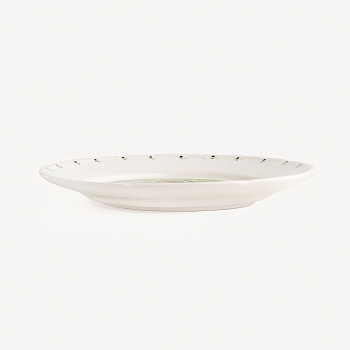 Тарелка плоская с полями &amp;quot;Деревня&amp;quot; #