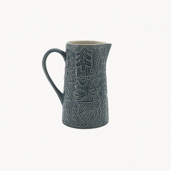 Ваза-кувшин &amp;quot;Дивы&amp;quot; аквамарин #