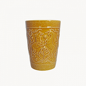 Ваза "Единорог" медовая