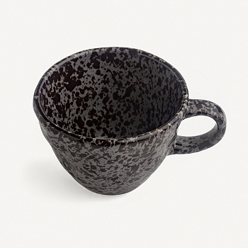 Чашка фактурная &amp;quot;Саванна Блэк&amp;quot; #