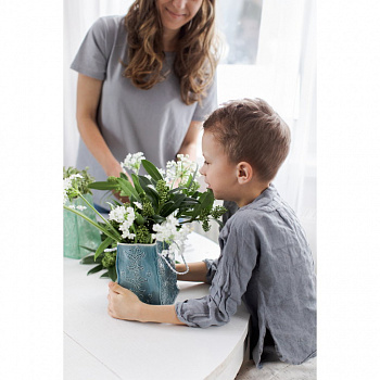 Ваза-пакет &amp;quot;Дивы&amp;quot; светло-синяя #