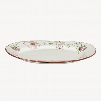 Блюдо овальное &amp;quot;Космея&amp;quot; утро 07.00 #