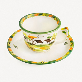 Чайная пара "Домики"