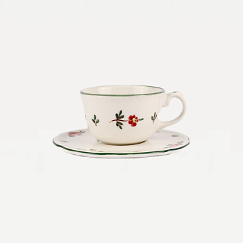 Кофейная пара &amp;quot;Ситец&amp;quot; #