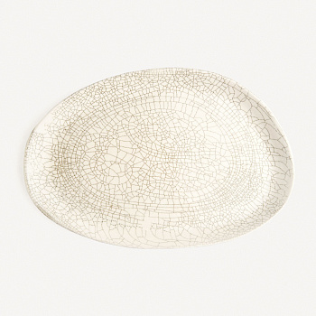 Блюдо овальное ассиметричное &amp;quot;Спайдер&amp;quot; #